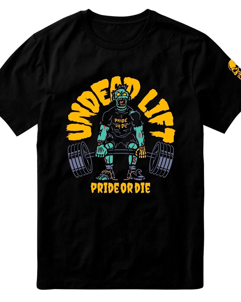 Pride or Die PRIDE or Die T-Shirt UNDEAD LIFT Baumwolle Schwarz