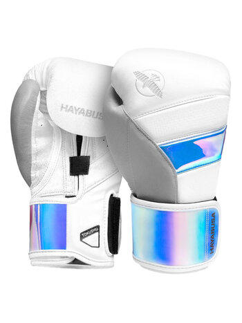 Hayabusa Hayabusa T3 Boxing Gloves White Iridescent