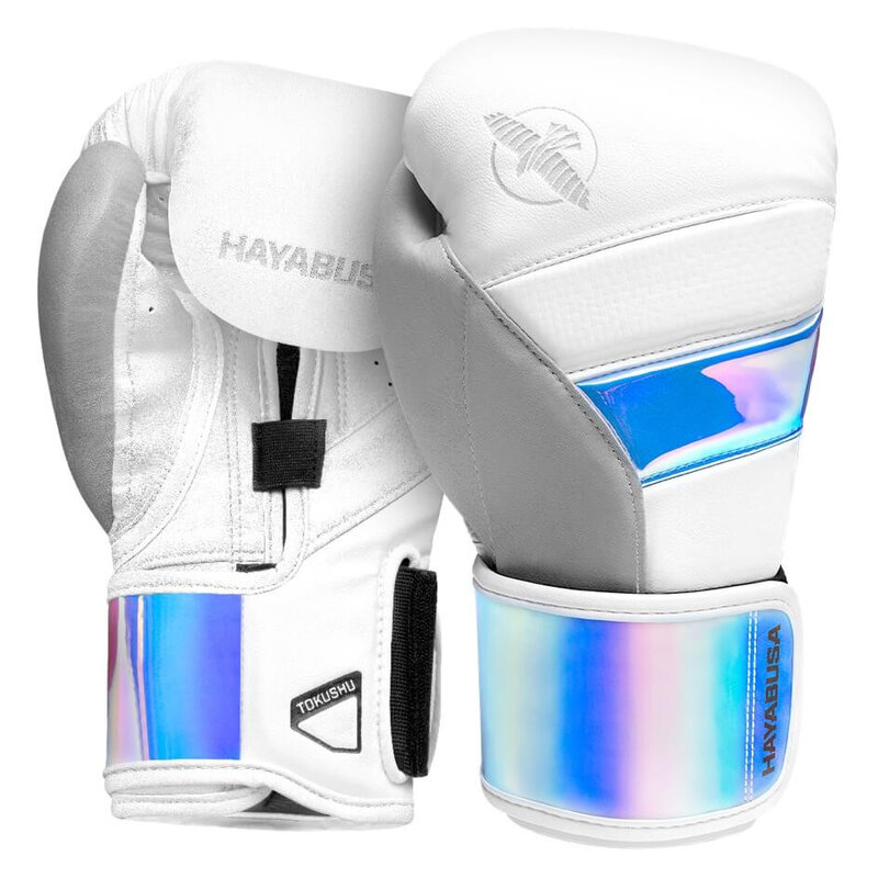 Hayabusa Hayabusa T3 Boxing Gloves White Iridescent