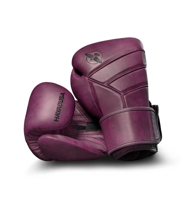 Hayabusa T3 LX (Kick)Bokshandschoenen Wijnrood – Premium Italiaans Leer & Maximale Polssteun