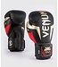 Venum Elite Boxhandschuhe - Schwarz/Gold/Rot | Für Boxen, Kickboxen und Muay‑Thai