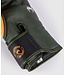 Venum Elite Boxhandschuhe - Schwarz/Silber/Khaki | Für Boxen, Kickboxen und Muay‑Thai