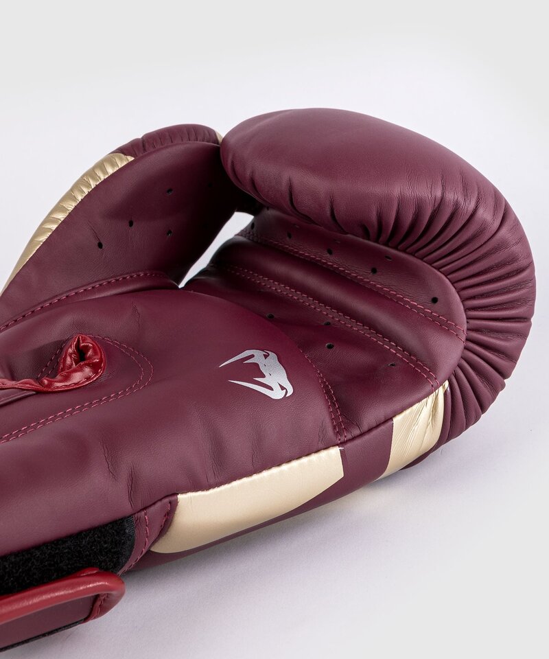 Venum Venum Elite (Kick)Bokshandschoenen Burgundy Gold