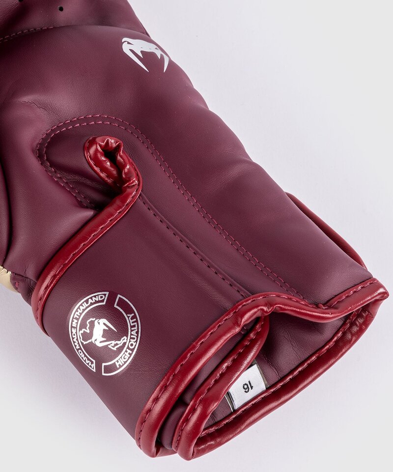 Venum Venum Elite (Kick)Boxing Gloves Burgundy Gold