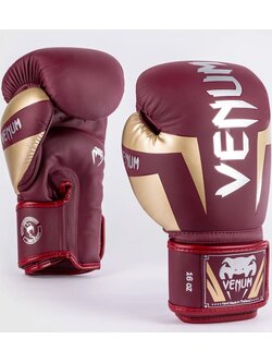 Venum Venum Elite Bokshandschoenen Burgundy Gold