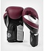 Venum Elite Evo (Kick)Boxhandschuhe Burgund Silber