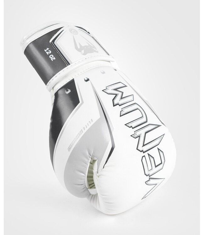 Venum Venum Elite Evo (Kick)Bokshandschoenen Wit Grijs