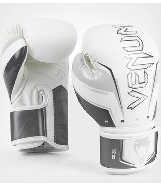 Venum Venum Elite Evo Boxhandschuhe Weiß Grau Venum Venum Elite Evo Boxhandschuhe Weiß Grau