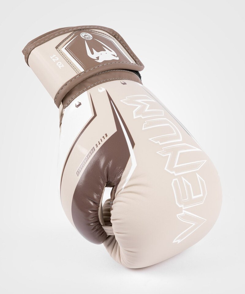 Venum Elite Evo Muay Thai Boxing Gloves Sand - FIGHTWEAR SHOP EUROPE