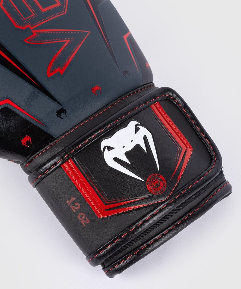 Venum Venum Elite Evo Muay Thai Boxhandschuhe Navy Schwarz Rot