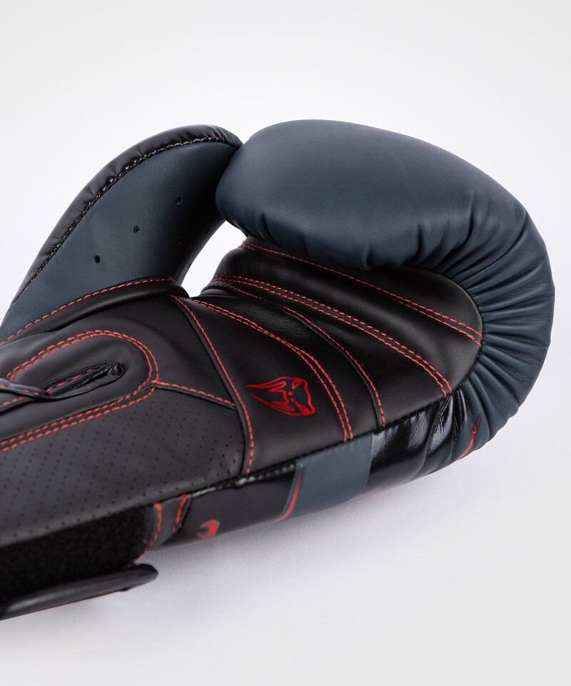 Venum Venum Elite Evo Muay Thai Boxing Gloves Navy Black Red