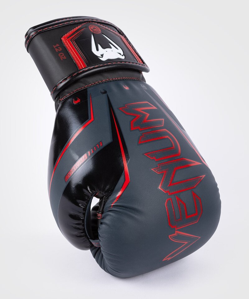 Venum Venum Elite Evo Muay Thai Boxhandschuhe Navy Schwarz Rot