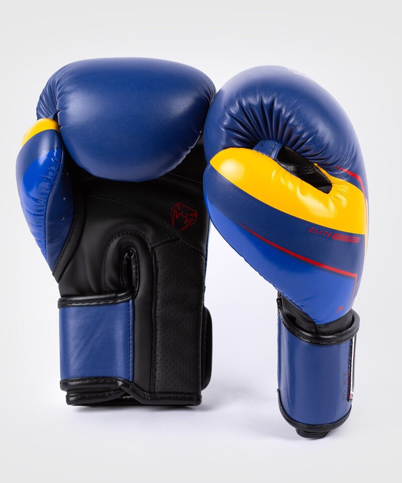 Venum Venum Elite Evo Muay Thai Boxing Gloves Blue Yellow