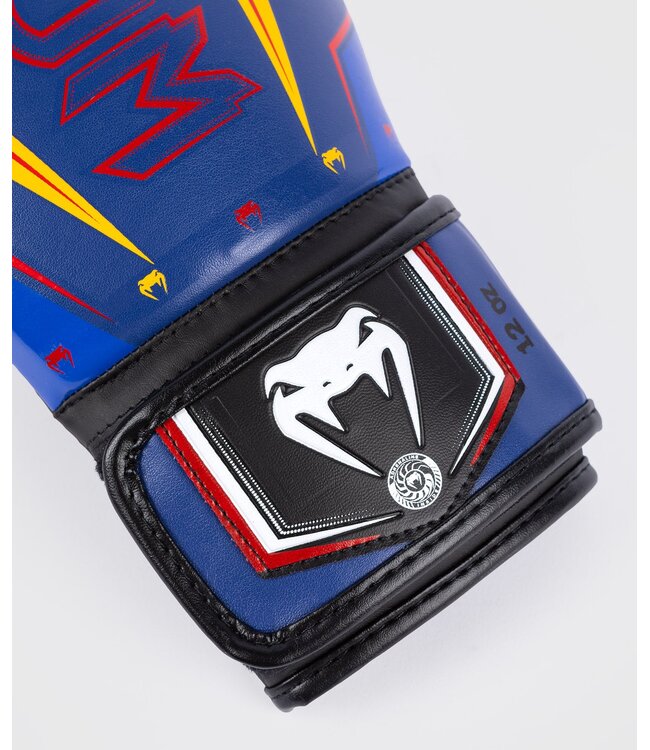 Venum Elite Evo Muay Thai Bokshandschoenen Blauw Geel