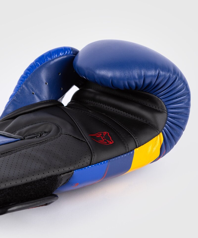 Venum Venum Elite Evo Muay Thai Bokshandschoenen Blauw Geel