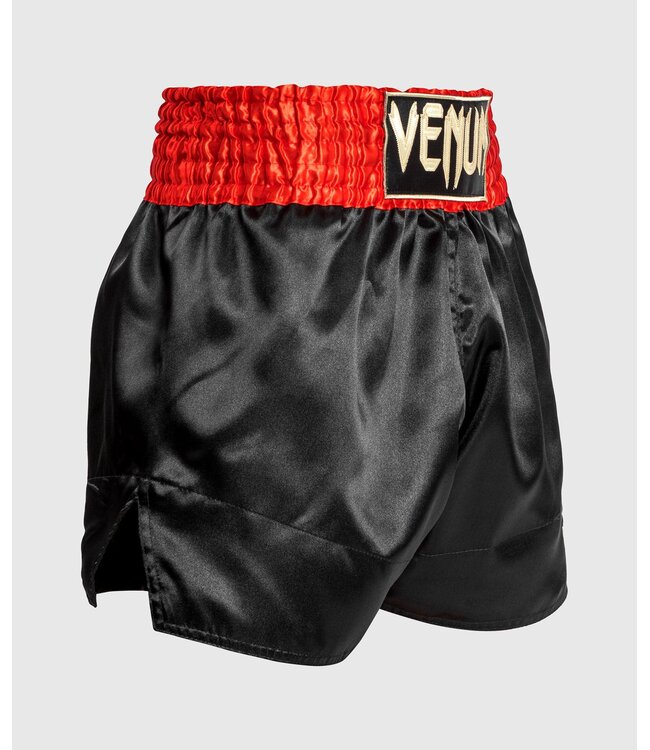 Venum Classic Muay Thai Shorts Rot Schwarz Gold