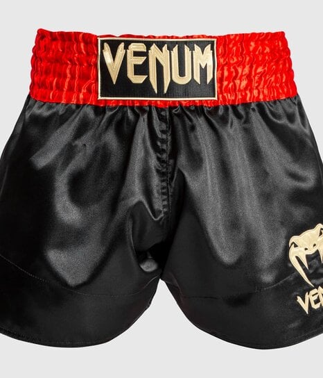 Venum MUAY THAI SHORTS CLASSIC - Short de sport - black/gold/noir 