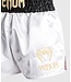 Venum Classic Muay Thai Shorts Black White Gold