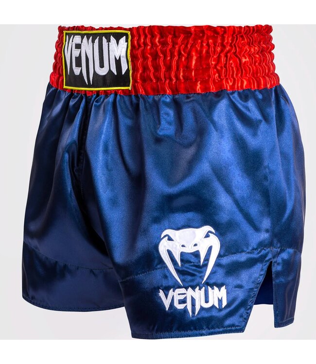 Venum Classic Muay Thai Shorts Blauw Rood Wit