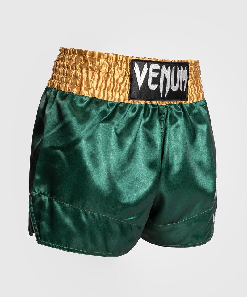 Venum Venum Classic Muay Thai Shorts Groen Goud Wit