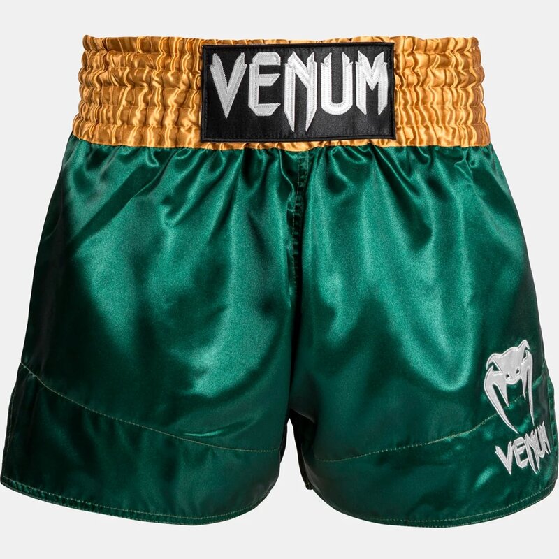 Venum Venum Classic Muay Thai Shorts Groen Goud Wit