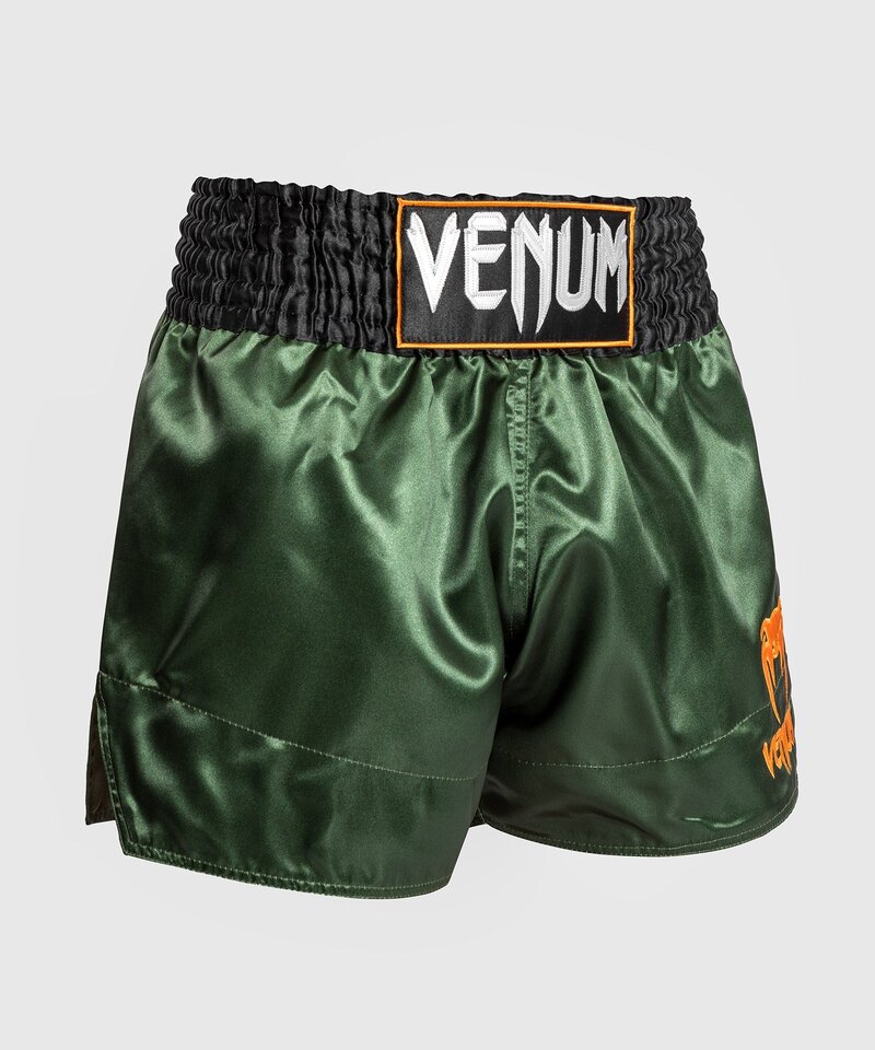 Venum Venum Classic Muay Thai Shorts Green Black Gold