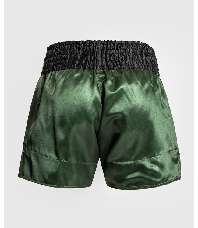 Venum Classic Muay Thai Shorts Green Black Gold