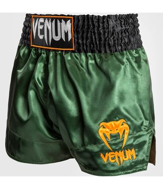 Venum Venum Classic Muay Thai Shorts Groen Zwart Goud