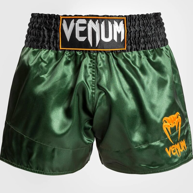 Venum Venum Classic Muay Thai Shorts Grün Schwarz Gold