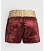 Venum Classic Muay Thai Shorts Burgundy Gold White