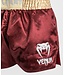 Venum Classic Muay Thai Shorts Burgundy Gold White