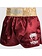 Venum Venum Classic Muay Thai Shorts Burgundy Gold White