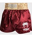 Venum Classic Muay Thai Shorts Bordeaux Gold Weiß