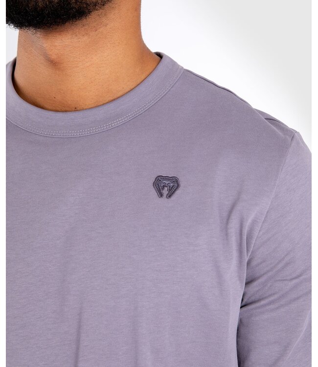 Venum Silent Power T-Shirt Katoen Lavendel Grijs