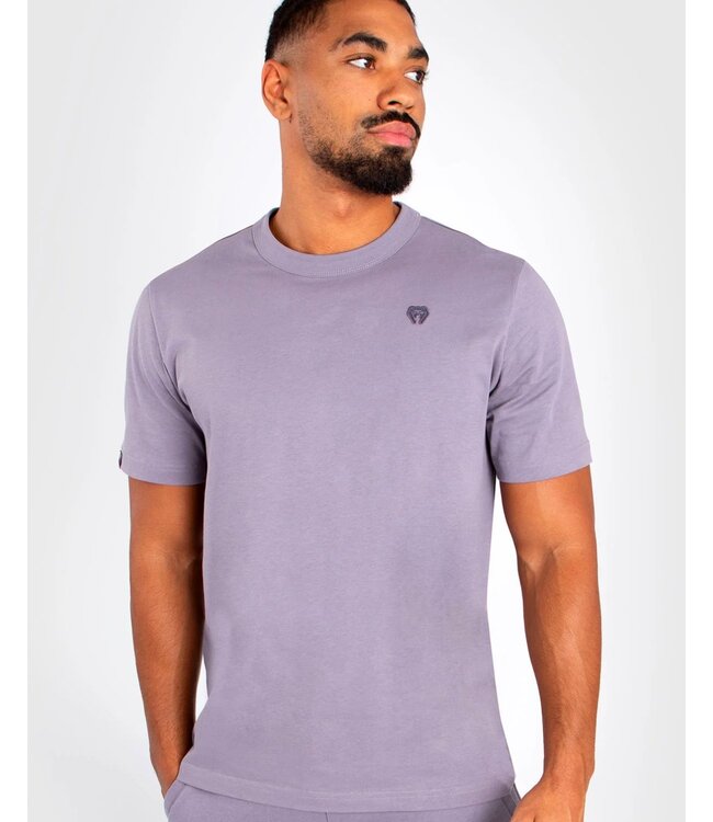 Venum Venum Silent Power T-Shirt Baumwolle Lavendel Grau