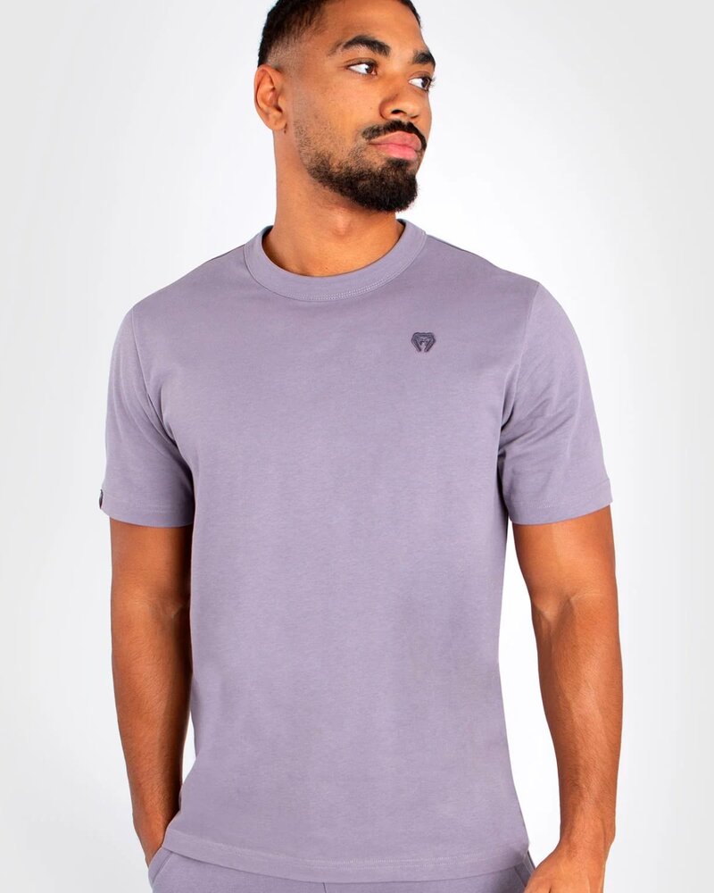 Venum Venum Silent Power T-Shirt Baumwolle Lavendel Grau