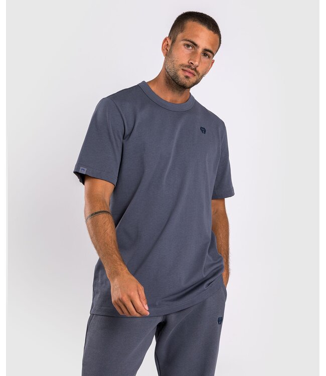 Venum Silent Power T-Shirt Baumwolle Navy Blau