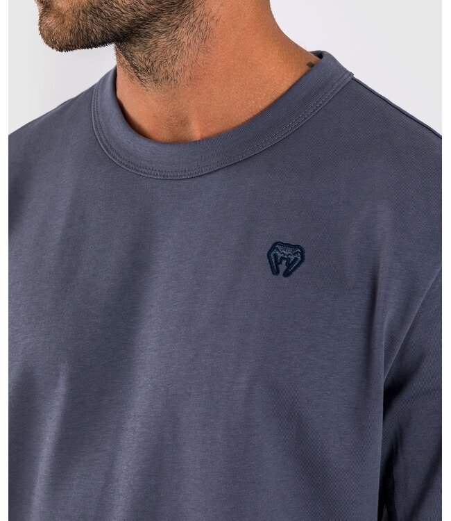 Venum Venum Silent Power T-Shirt Baumwolle Navy Blau