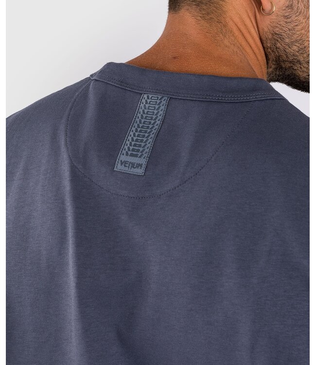 Venum Venum Silent Power T-Shirt Baumwolle Navy Blau