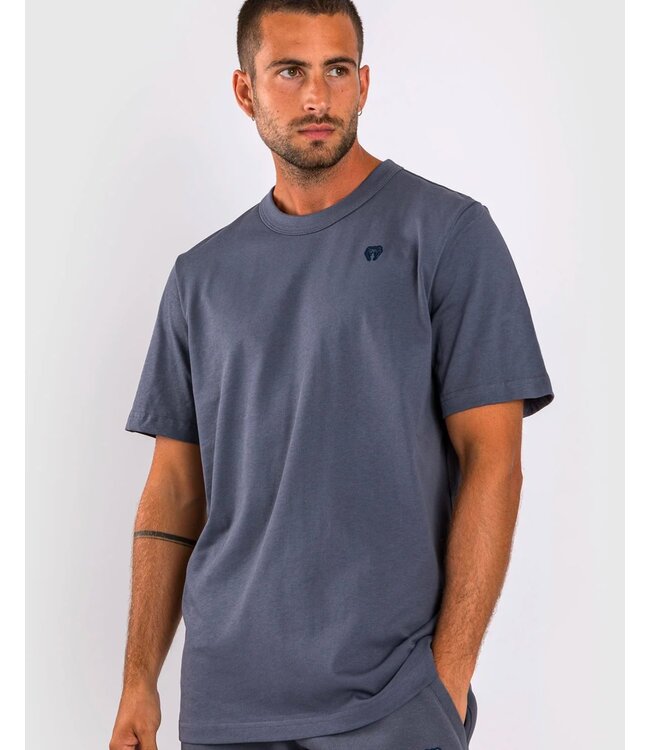 Venum Silent Power T-Shirt Katoen Marine Blauw