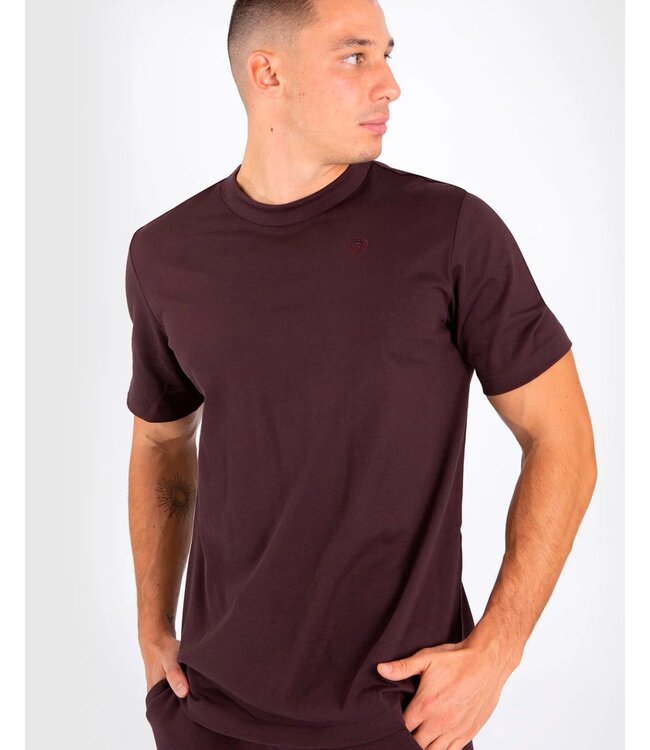 Venum Venum Silent Power T-Shirt Katoen Donker Bruin