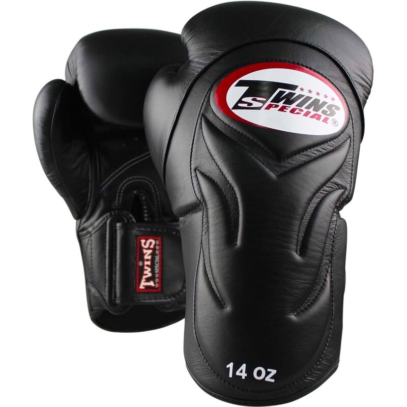 Twins Special BGVL 8 Boxing Gloves Negro-Plata, guantes twins