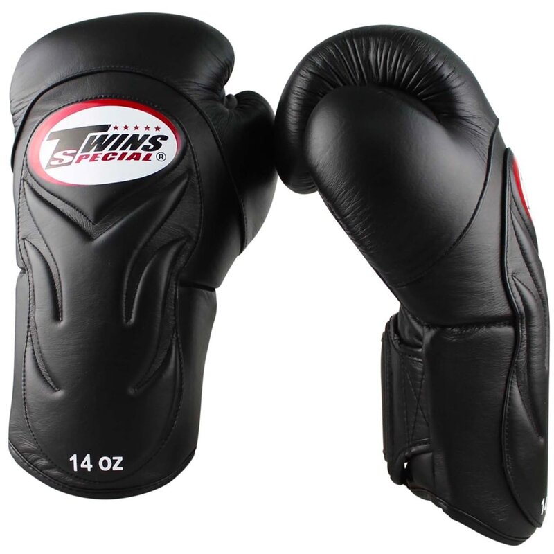 Twins Special Twins Boxing Gloves BGVL 6 Black Muay Thai Gloves