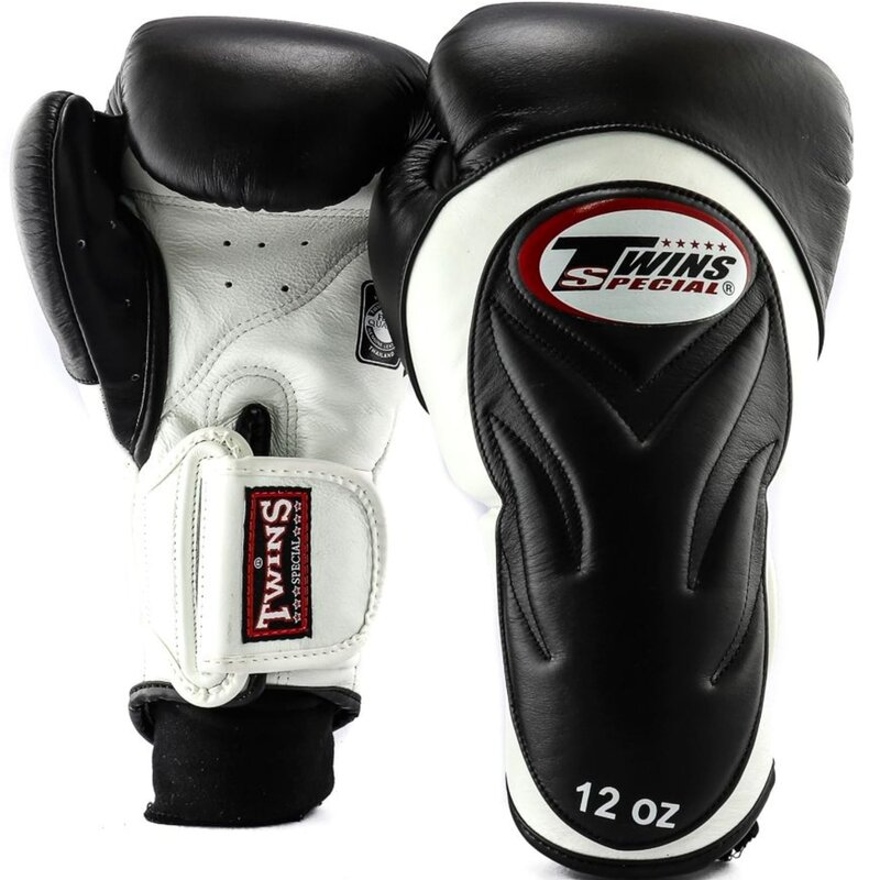 Twins Special Twins Muay Thai Boxing Gloves BGVL 6 Black White