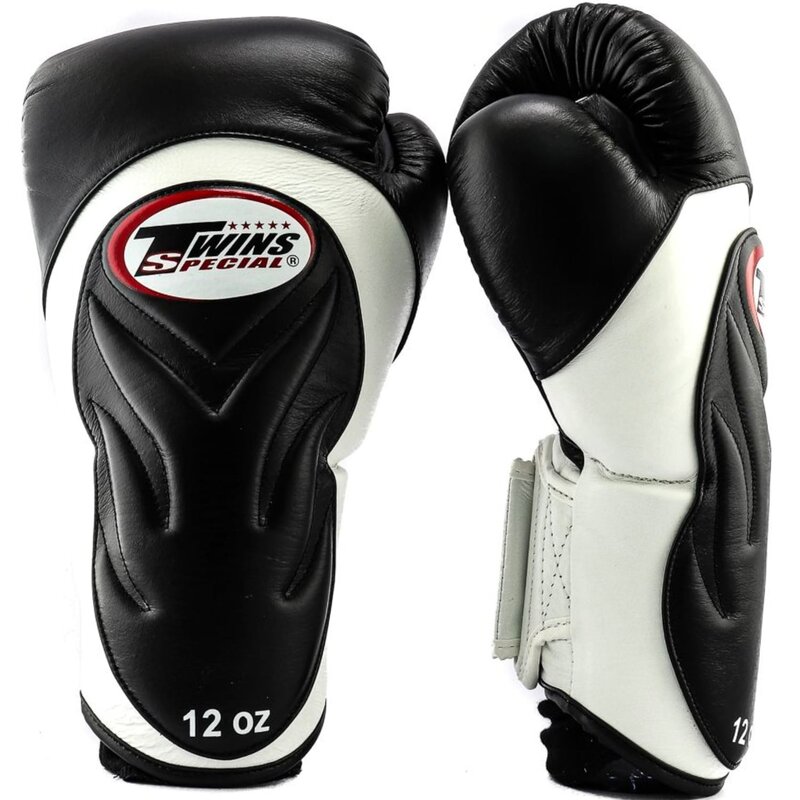 Twins Special Twins Muay Thai Boxing Gloves BGVL 6 Black White
