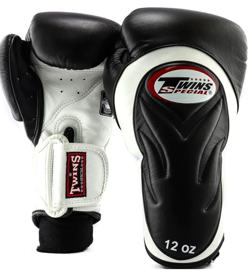 Twins Special Twins Muay Thai Boxing Gloves BGVL 6 Black White