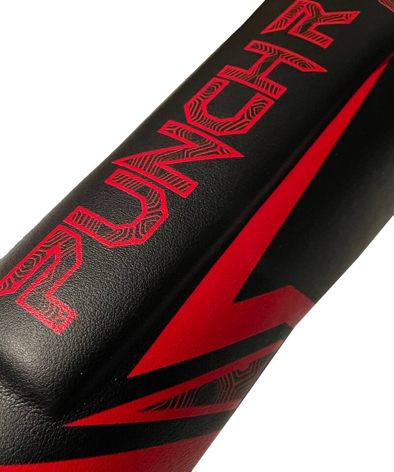 PunchR™  PunchR™ Electric Muay Thai Kickboxing Shinguards Black Red