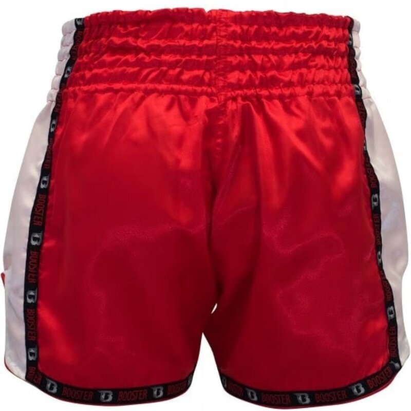 Booster Booster Kickboxing Muay Thai Short TBT Pro Red White