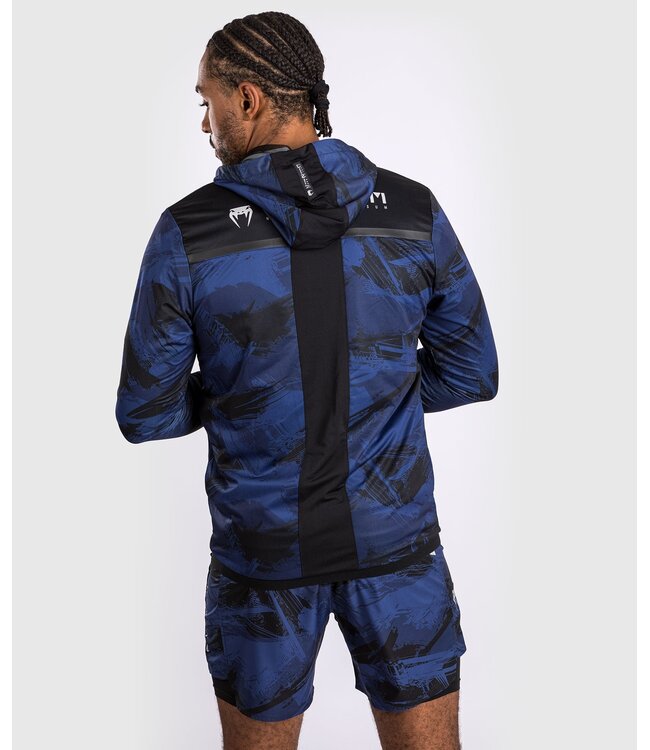 Venum Electron 3.0 Hoodie Sweatshirt Navy Blau