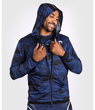 Venum Venum Electron 3.0 Hoodie Track Jacket Navy Blue Venum Venum Electron 3.0 Hoodie Track Jacket Navy Blue
